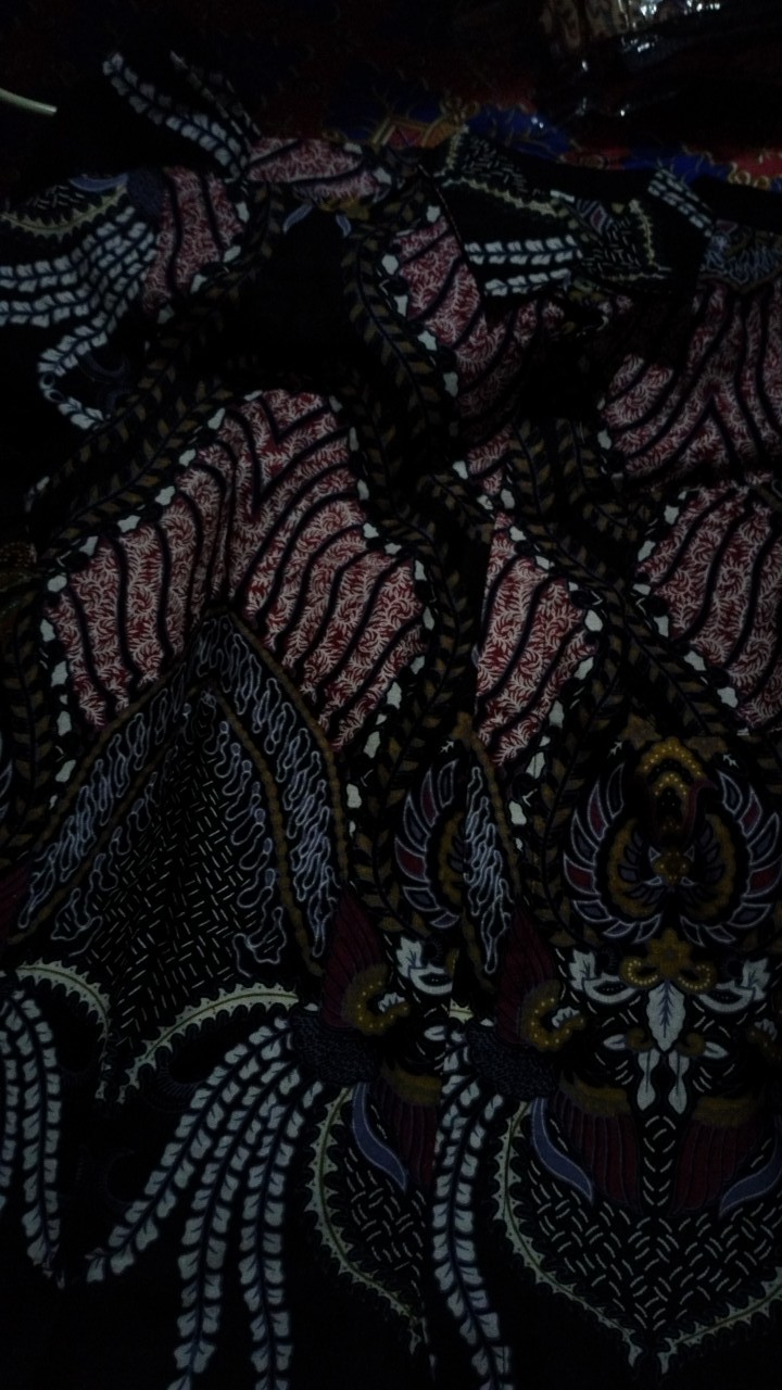 Batik Couple Modern - Atasan Batik - Batik Couple Wanita - Seragam Batik Madu Merah