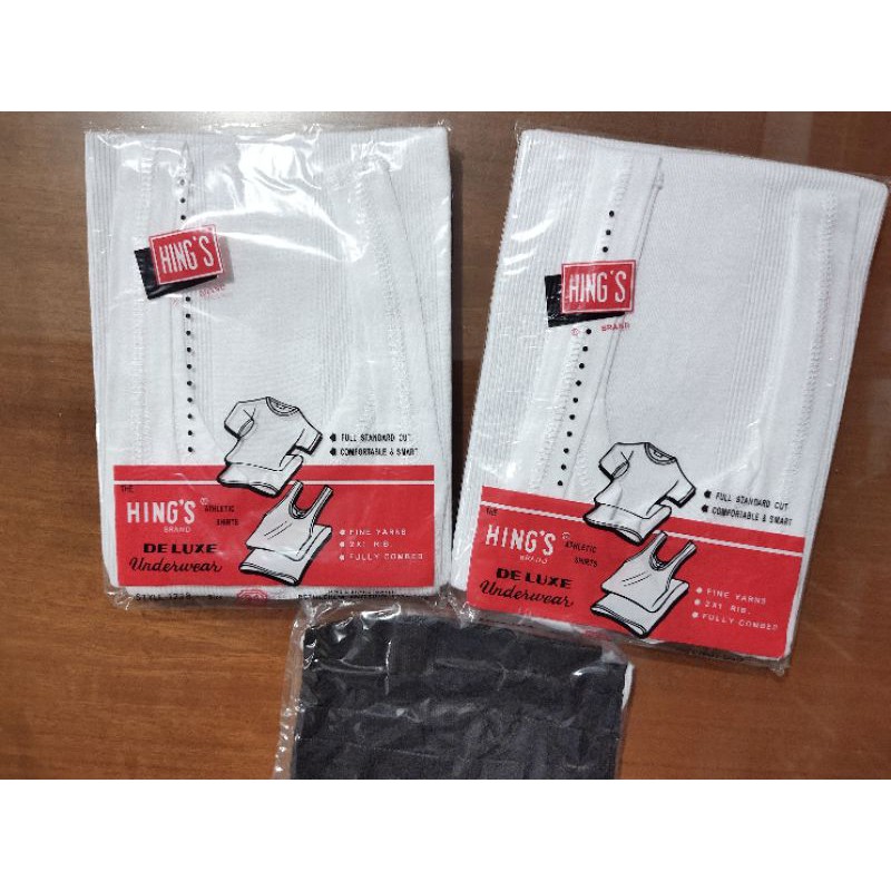 SINGLET HING'S PROMO 1 PCS + MASKER BAGUS 1 PCS