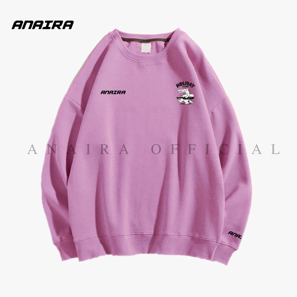 HOLIDAY SWEATER CREWNECK PRIA WANITA ANAIRAOFFICIAL