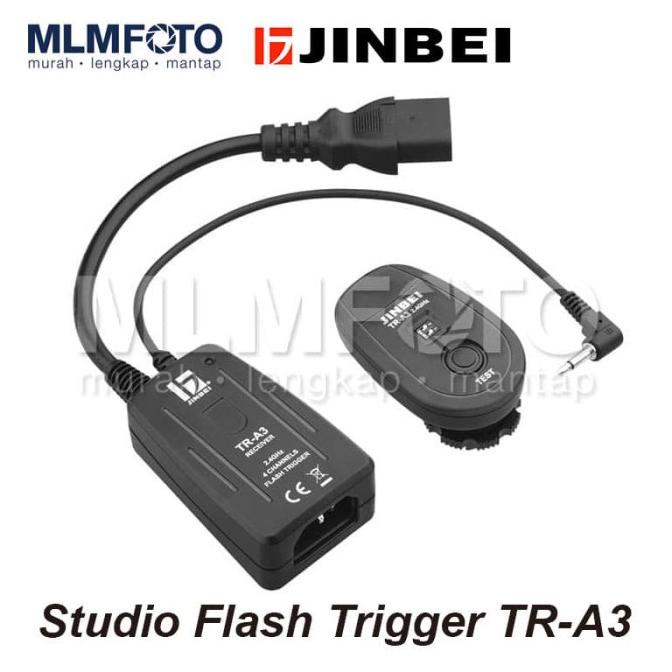 JINBEI Studio Flash Trigger TR-A3 2.4Ghz Wireless Remote Trigger