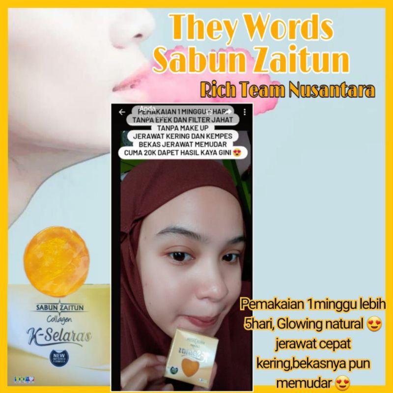 Sabun Zaitun Kanaka Selaras original 1 pcs