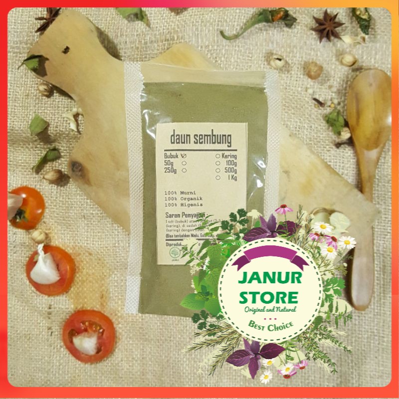 

GRADE A - DAUN SEMBUNG BUBUK 1000 Gram / 1 KG - Blumea Balsamifera - MURNI - PREMIUM QUALITY