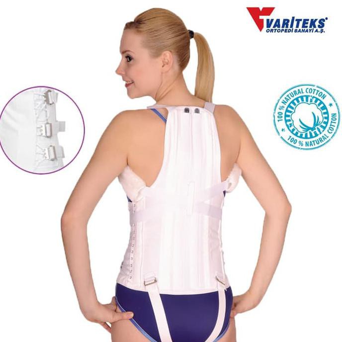 Variteks - Dorsolomber Korset (Penyangga Punggung/Skoliosis) (XL)