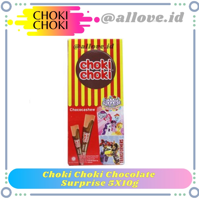 

Choki Choki Chocolate Surprise 5X10 Gr