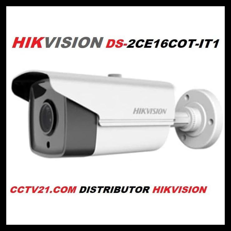 Camera Hikvision Ds-2Ce16C0T-It1 720P 1Megapixel Exir Up To 20M
