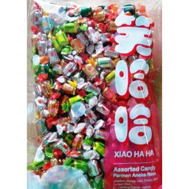 

permen xiao haha 500grm