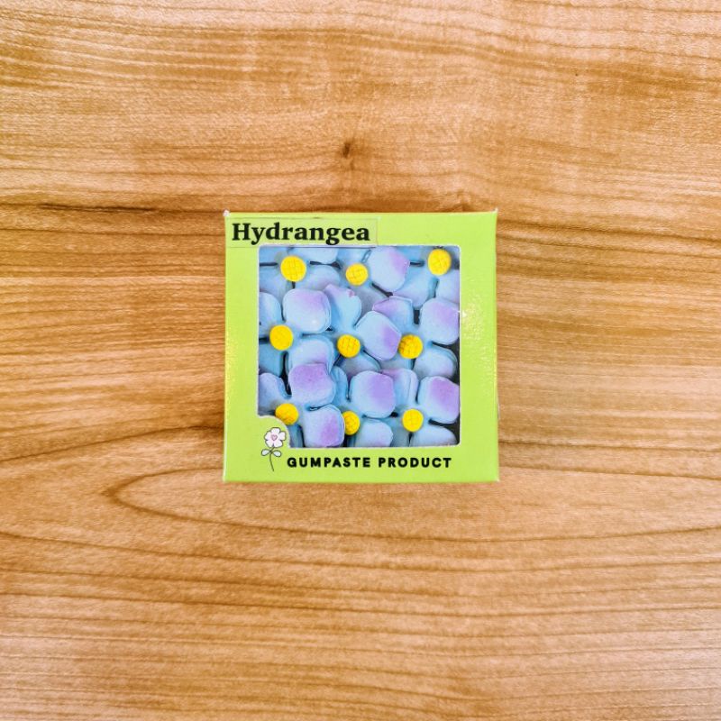 

Gumpaste Kembang Gula Karakter Hydrangea
