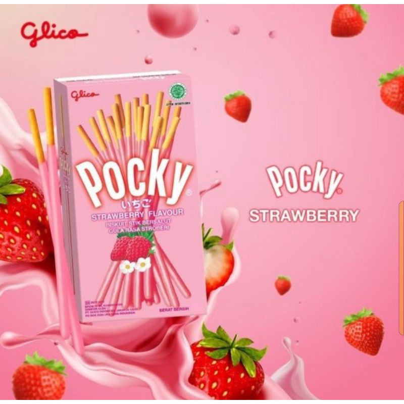 

Glico Pocky Strawberry 45gr