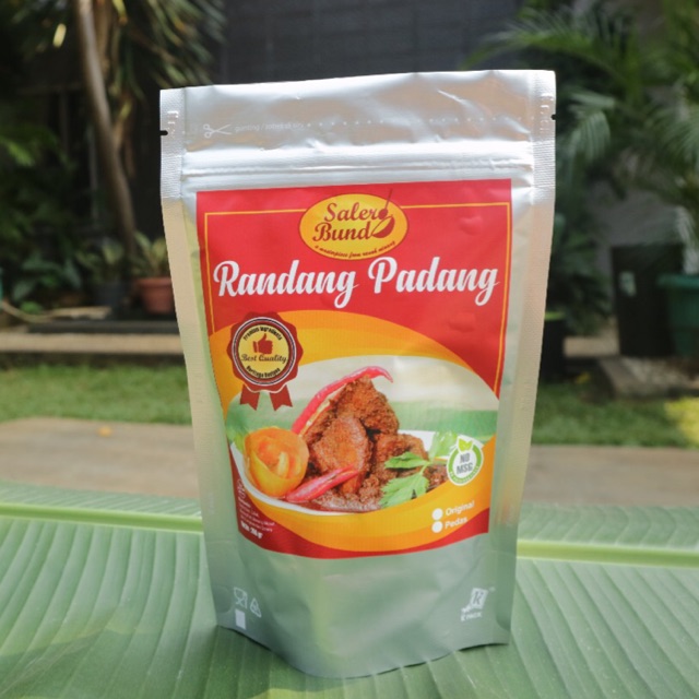 

Rendang Daging Padang- Original/Pedas - 500gr