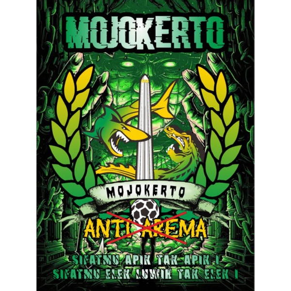 bendera bonek persebaya (bisa request desain)