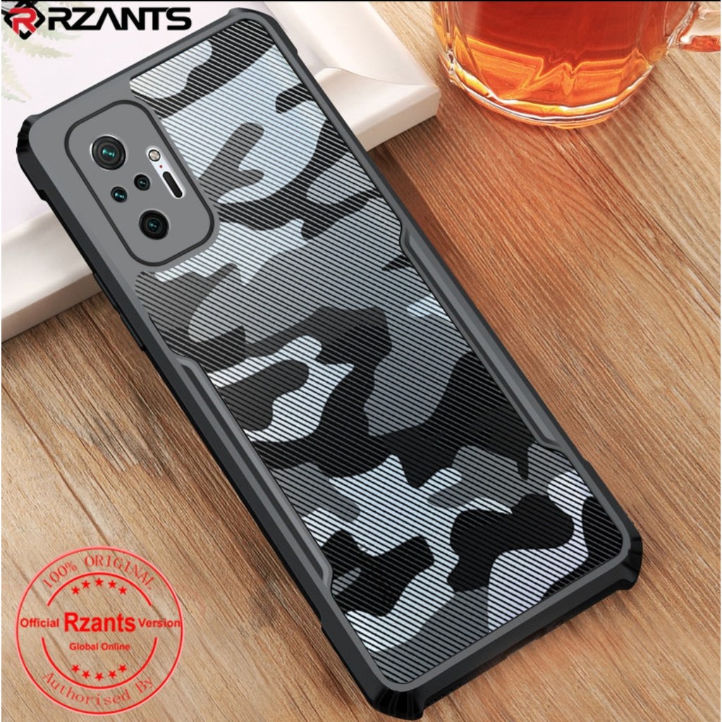Rzants Camo Army XIAOMI REDMI NOTE 10 PRO NOTE 10 case cover Casing