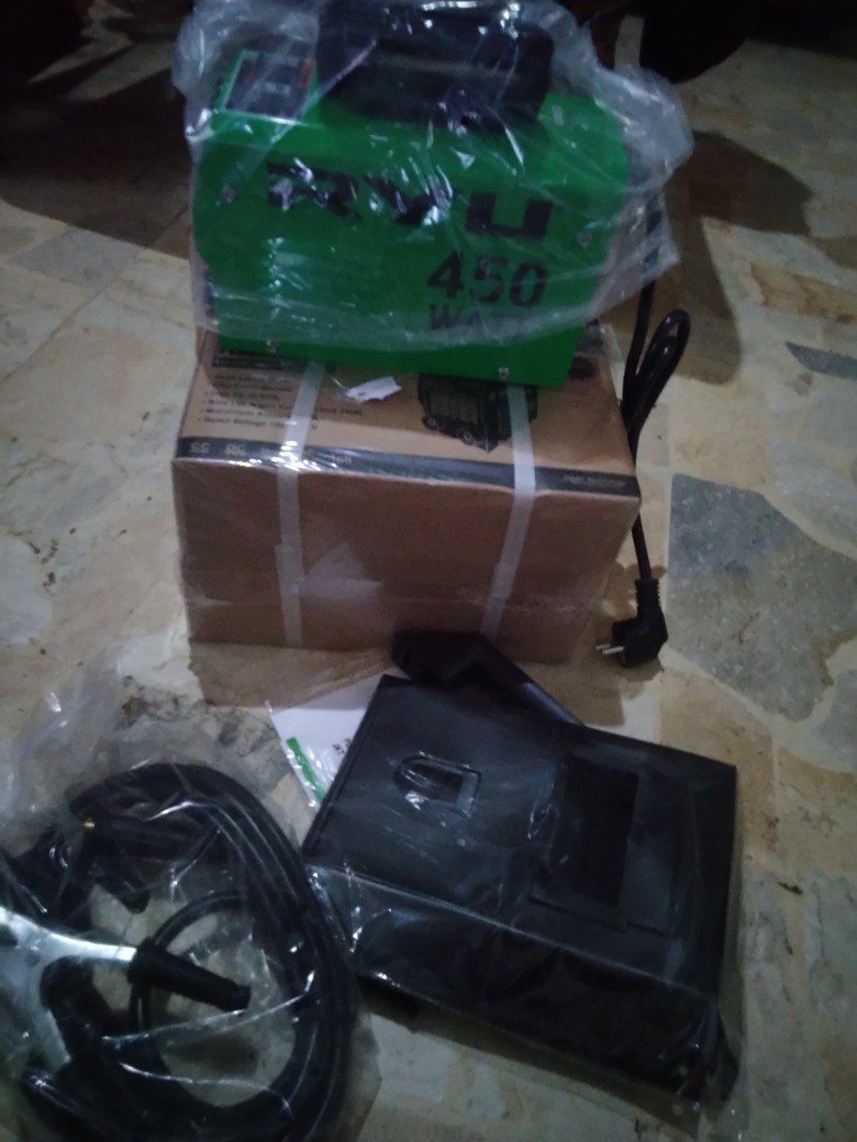 Ryu Rii 120-2 Mesin Travo Las Listrik Inverter Mma 120 450 Watt