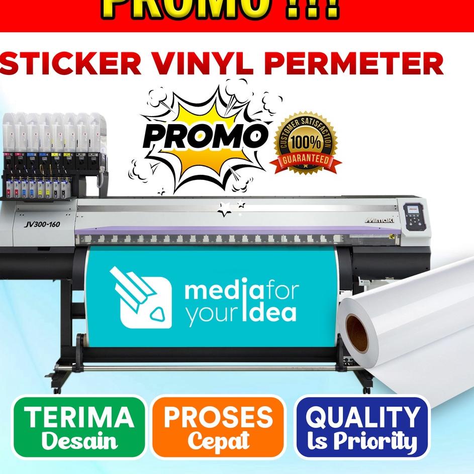 

Baru - Sticker / Stiker Vinyl Permeter + Cetak