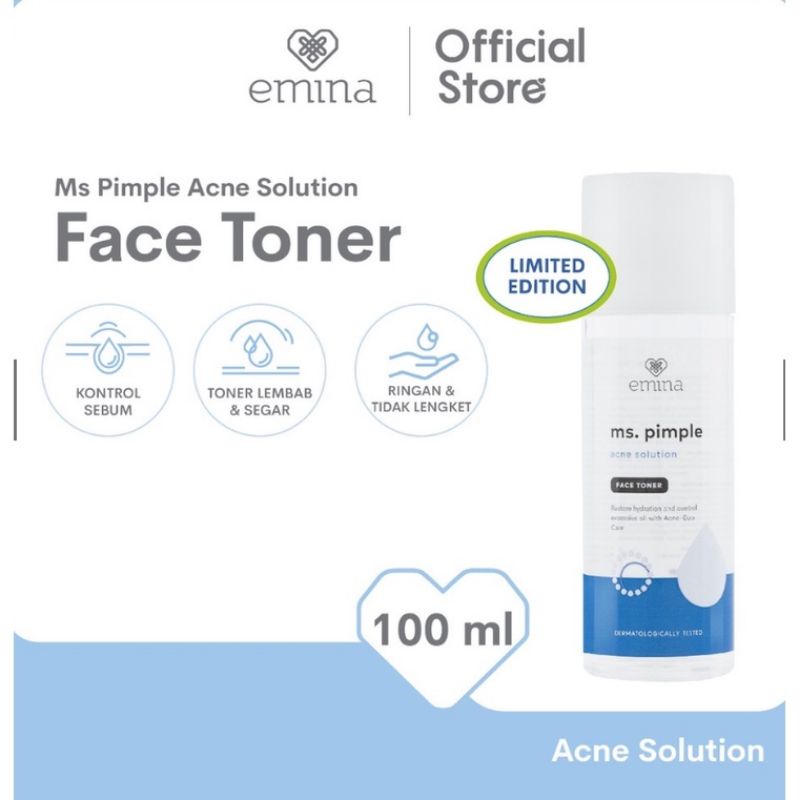 EMINA Ms Pimple Acne Solution Face Toner 100ml