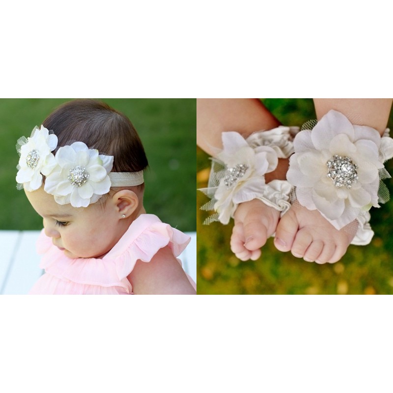 Couture Set ToeBlooms & HairBlooms