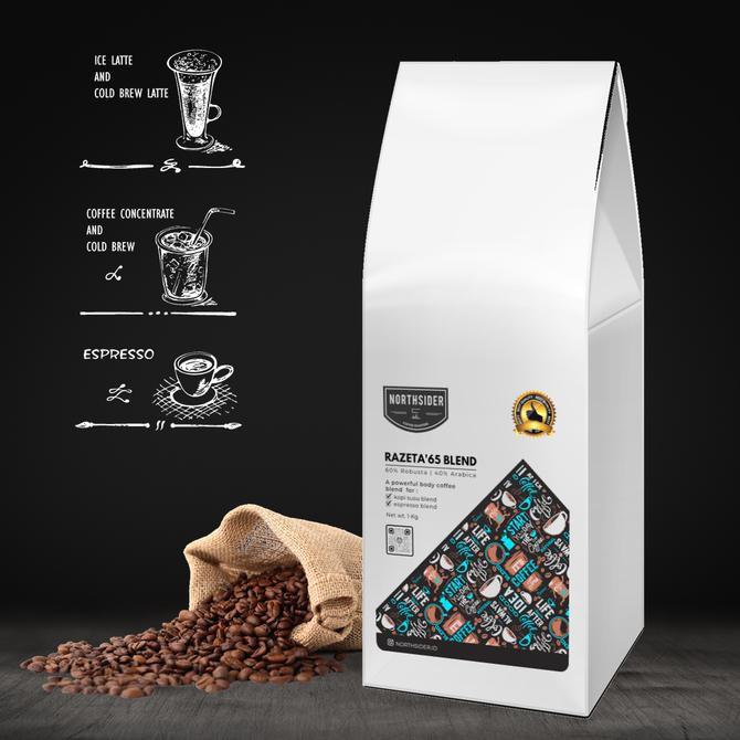 

Kopi- BIJI KOPI SUSU RAZETA'65 BLEND - 1KG NORTHSIDER COFFEE - BIJI KOPI -Biji-Kopi.