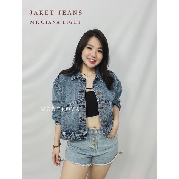 MDLV ~ Jaket Jeans MT Kiana Jaket Jeans Cewek Jaket Jeans Premium Jaket Jeans Import Good Quality Women Jeans Jaket Fashion Import