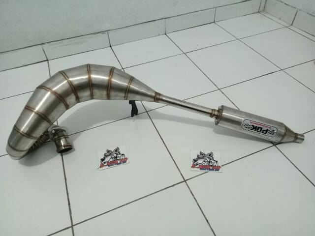 Knalpot Racing Rxking Rx King Model Udang Lobster Merk Pdk - Knalpot Udang Rx King Rxking