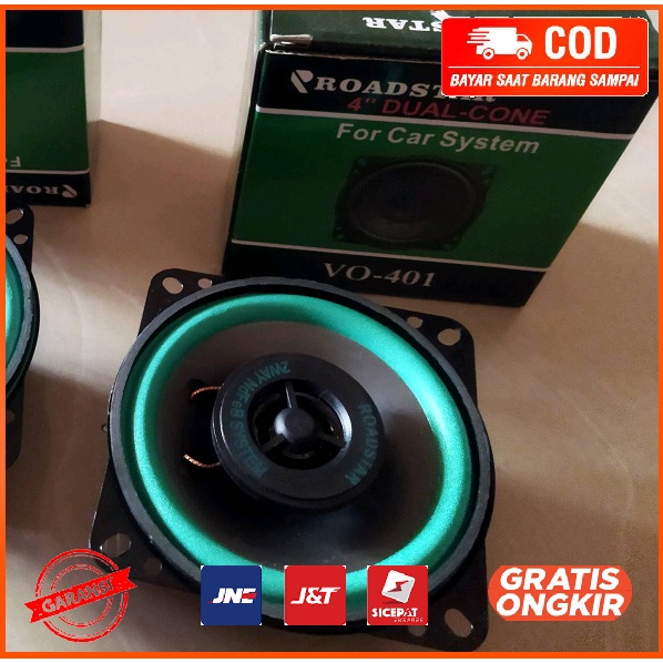 Speaker Subwoofer Mobil HiFi 4 Inch 100W 1 PCS VO-402