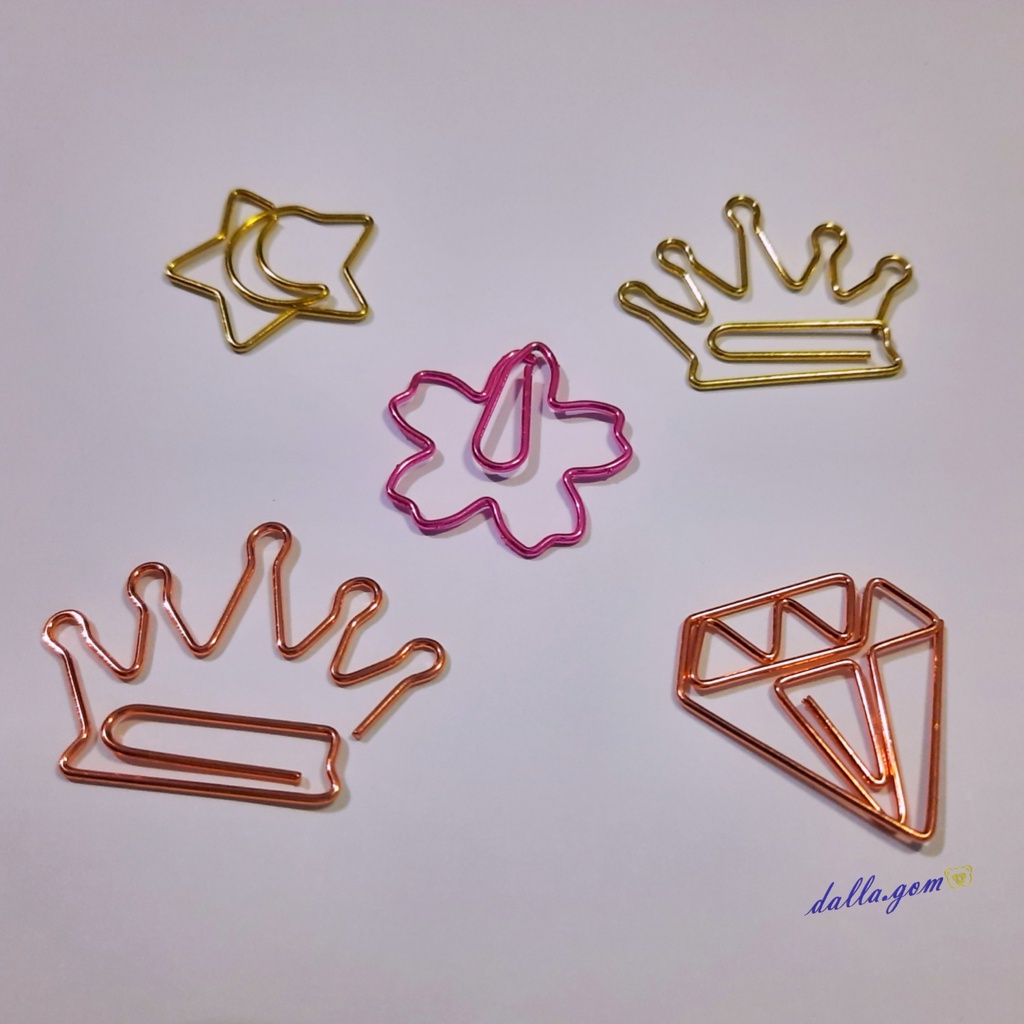 

Metal Shape Paper Clip / Cute Shape Paper Clip / Klip Kertas Lucu – dalla.gom