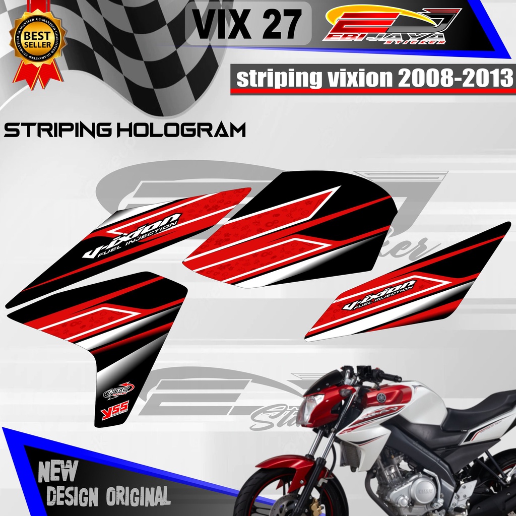 STRIPING YAMAHA VIXION NVL , VIXION NVA OLD VARIASI TERBARU VIX 27