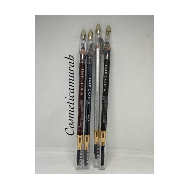 WARNA LENGKAP - PENSIL ALIS IMPLORA // CELAK  // CELAK IMPLORA BEST SELLER - implora eyebrow pencil