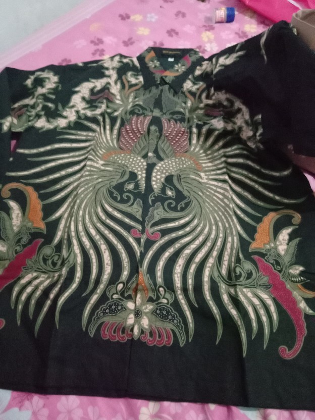 Kemeja Batik Pria Panjang Peksi Salur Full Furing