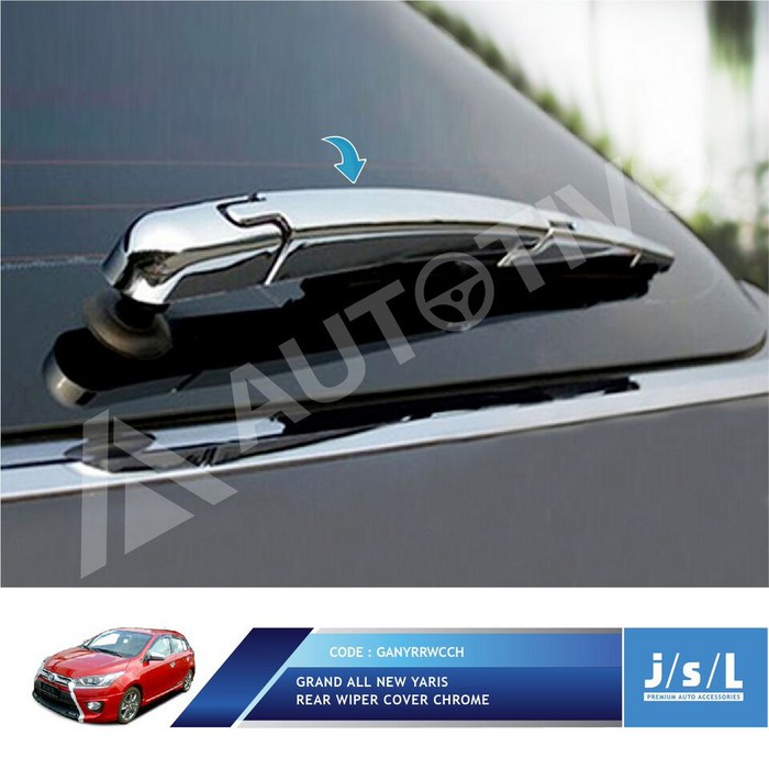Cover Wiper Belakang Chrome Rear Wiper Cover Grand All New Yaris 2015