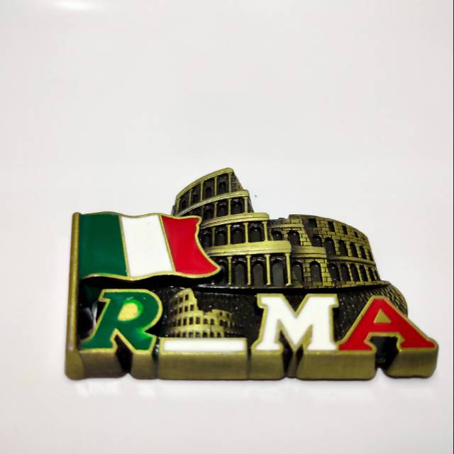 Tempelan Kulkas / Tempelan kulkas magnet / tempelan kulkas miniature roma