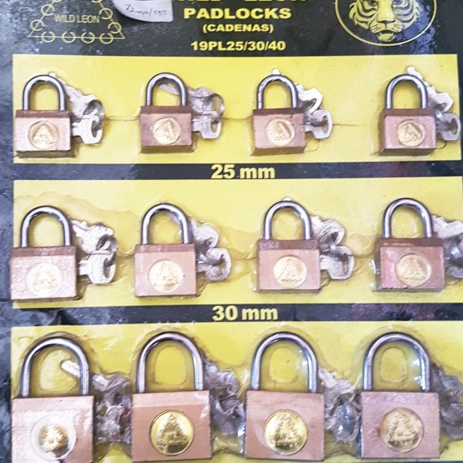 GEMBOK RUMAH SET MERK WILDLEON / KUNCI GEMBOK WILDLEON SET 12PCS