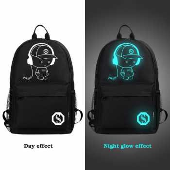 Tas Ransel Oxford Glow in The Dark