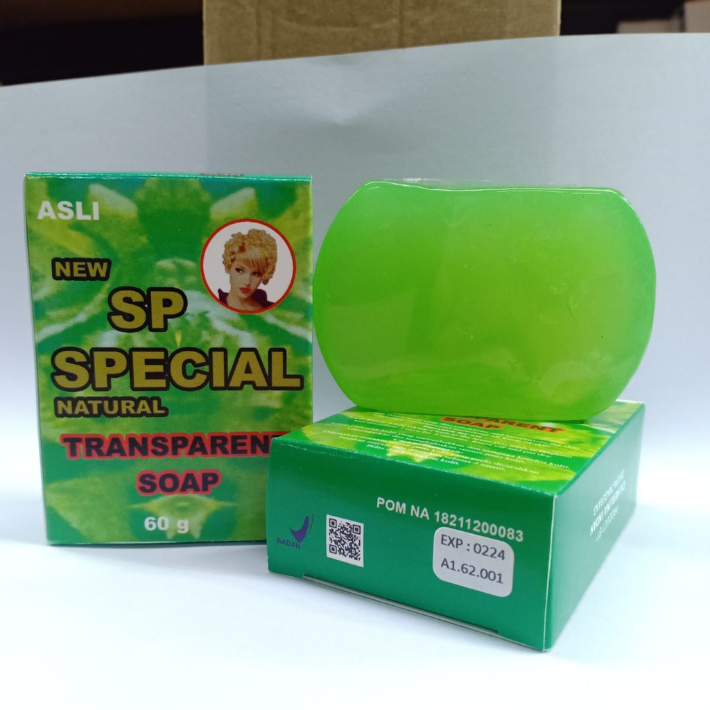 Asli Sabun Sp Special Natural Transfaran 60 gr Baru