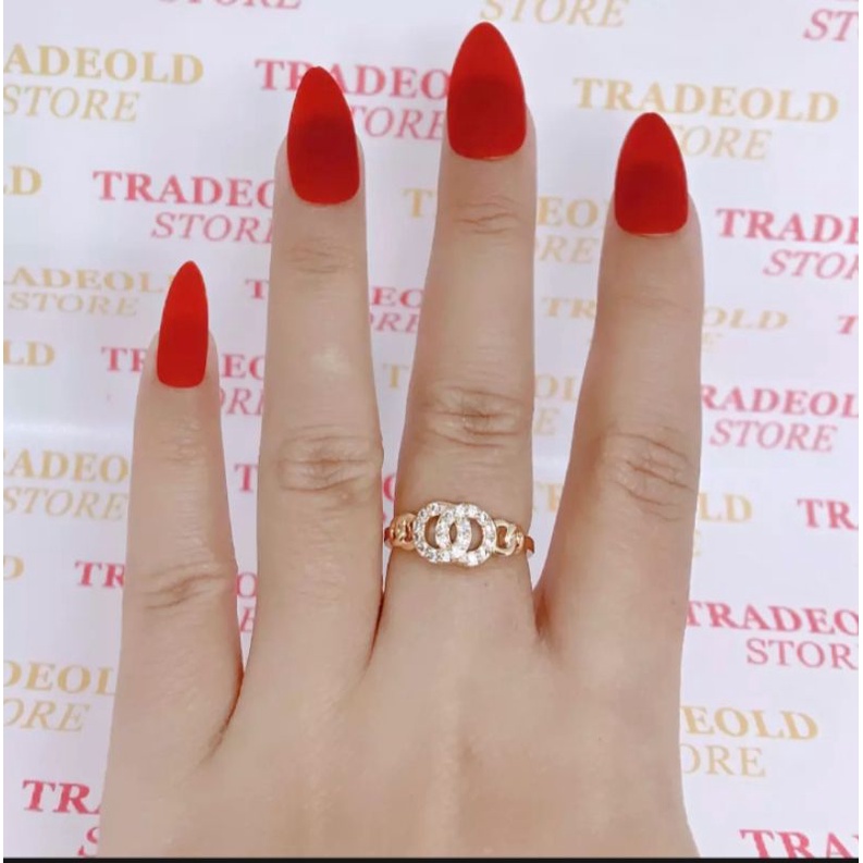 cincin canell wanita fashion super mewah cincin kasual perhiasan wanita aksesoris fashion wanita