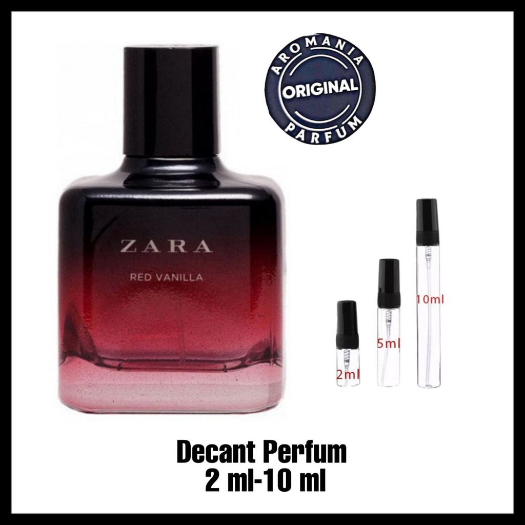 Decant Parfum Original Zara Red Vanilla