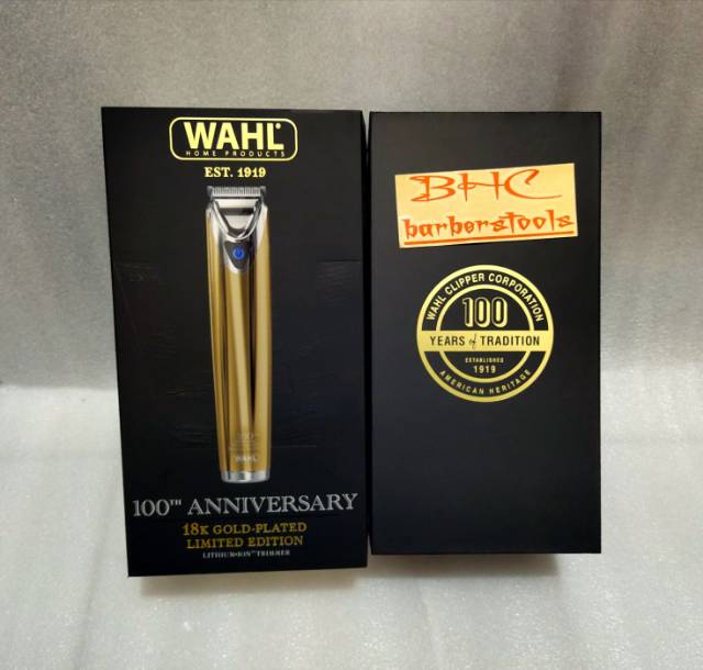 WAHL TRIMMER GOLD 1919 LIMITED EDITION ORIGINAL USA LEBIH (TERBATAS) DETAILER TWIDE HERO 5 STARS