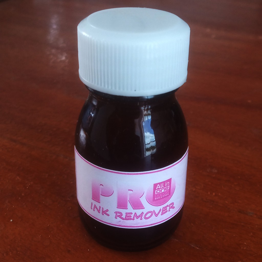 

Pro Ink Remover penghilang pembersih tinta stempel pulpen spidol noda permanen