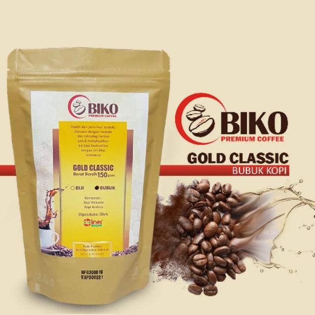 

Kopi bubuk BIKO Gold Classic