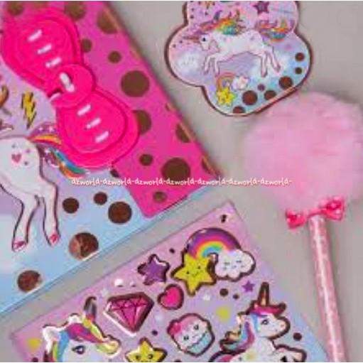 Hot Focus Journal Set Secret Pal Buku Diary Anak Dengan Passcode