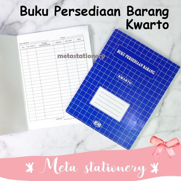 

Buku Persediaan Barang Kwarto