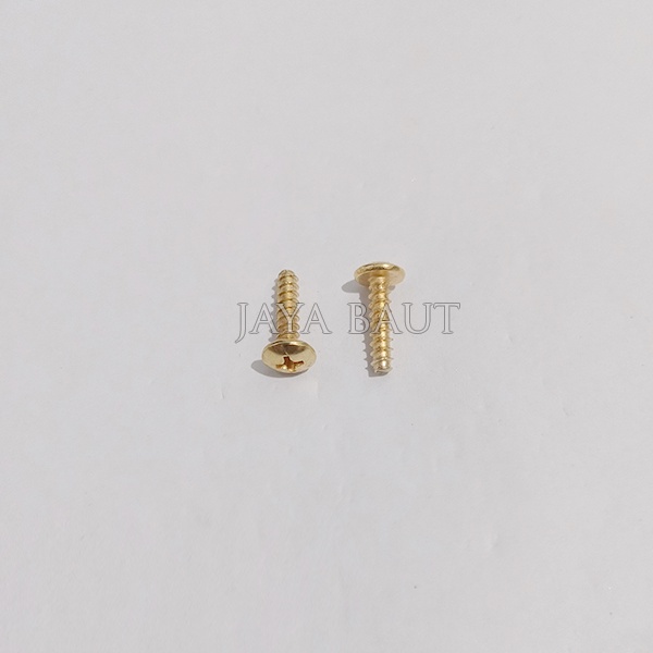 1 Pak Baut Body Vario Beat 4x16 Gold / Baut Body all Honda Matik Gold 4x16 / Baut Vario Beat