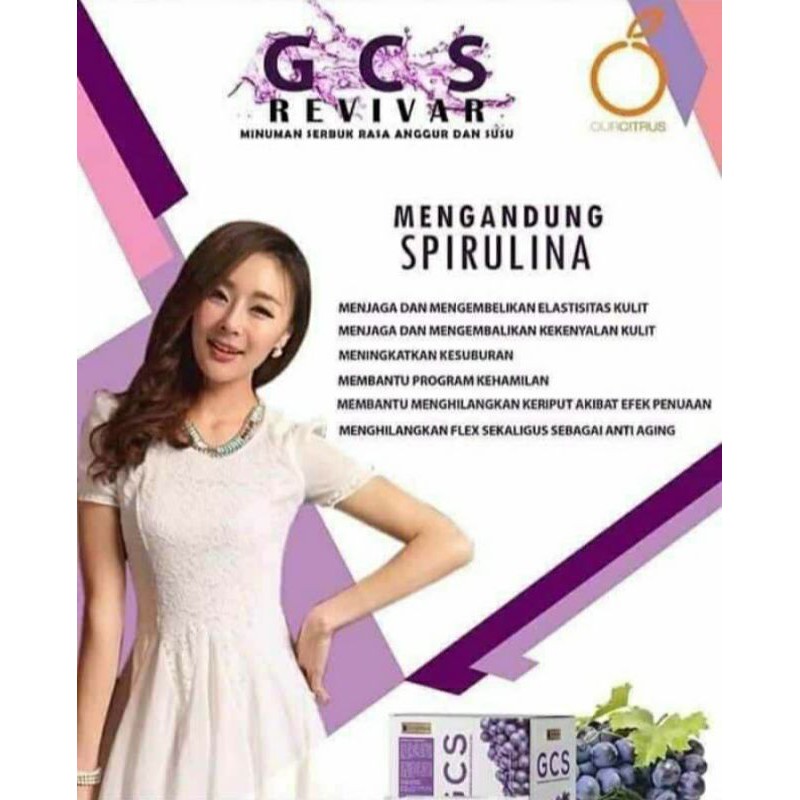 [Ourcitrus] GCS Revivar Nutrisi kecantikan dan kesehatan herbal