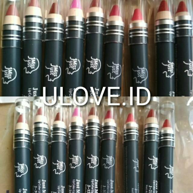 READY ! JUST MISS LIP LIPSTICK LIPSTIK PENCIL PENSIL SERUT MATTE