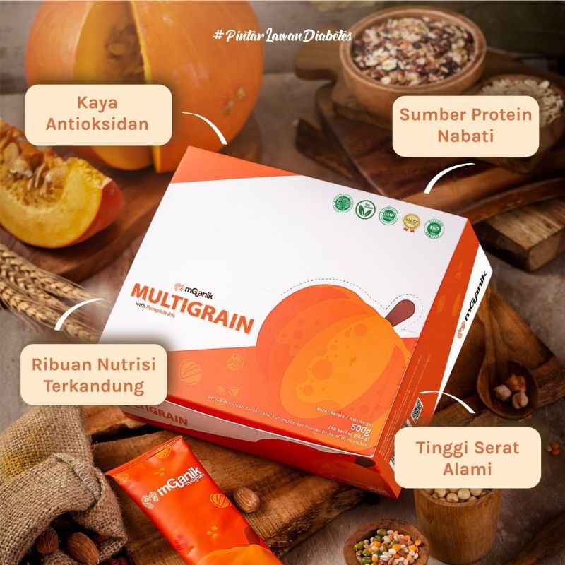 

MGANIK MULTIGRAIN ORIGINAL 20 SACHET UNTUK PENDERITA DIABETES