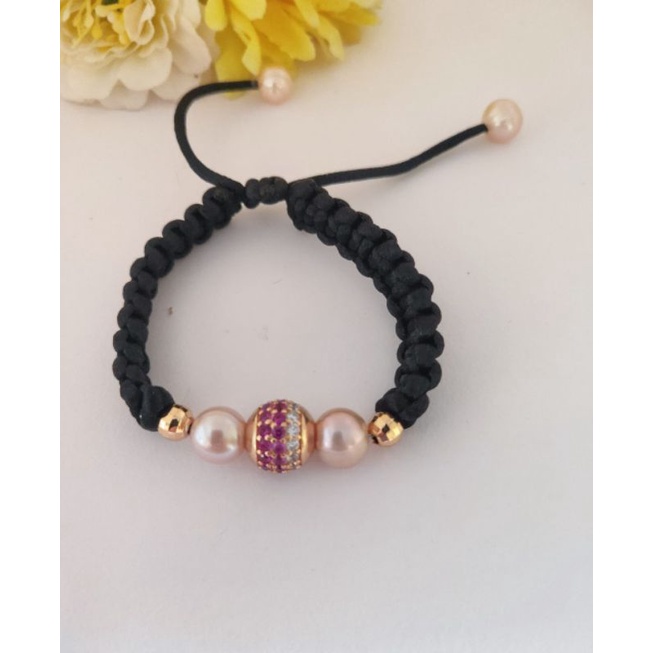 gelang tali mutiara lombok