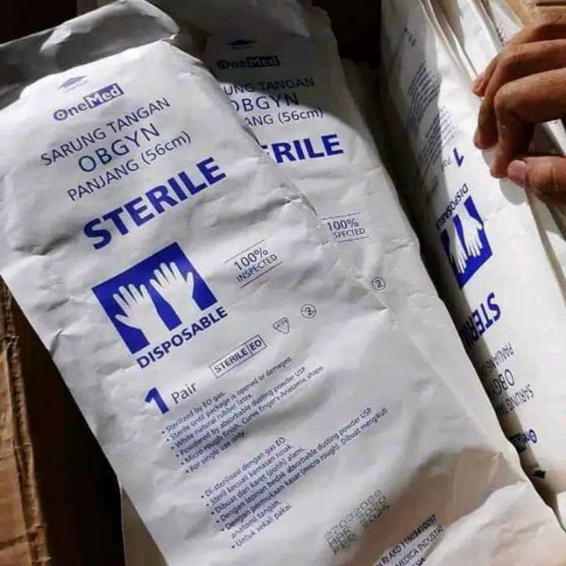 Sarung Tangan Obgyn Sterile Onemed