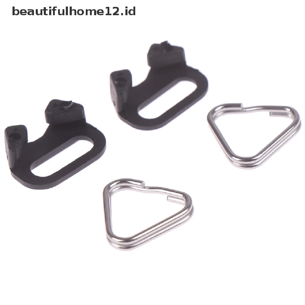 【beautifulhome12.id】 4set Belt Hook Camera Shoulder Strap Split Triangle Rings .