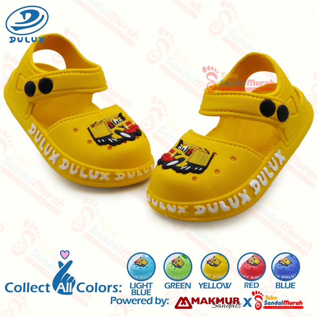 Toko Sandal Murah - Sandal Sepatu Anak Laki - Laki Karakter Mobil / Sandal Sepatu Anak Laki - Laki Tali Belakang / Sandal Sepatu Anak Lucu / Sandal Sepatu Anak Warna - Warni [Tk sandal Murah M 08 M 376TR]