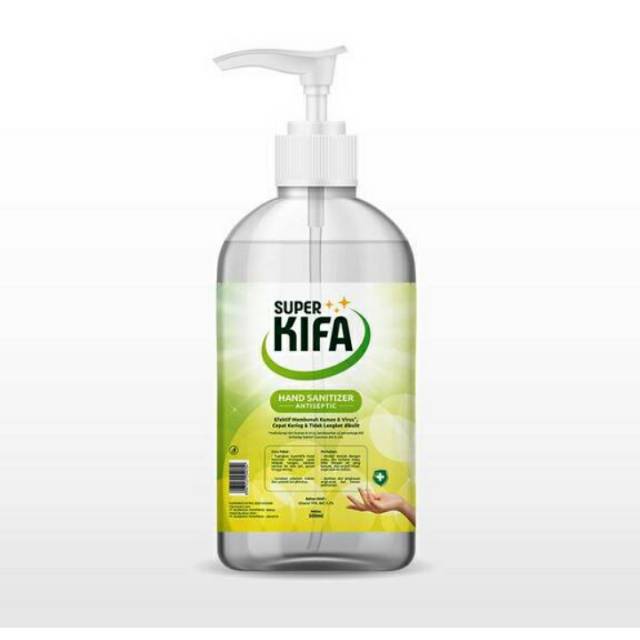 HAND SANITIZER 500ML SUPERKIFA . ANTIS HAND SANITIZER