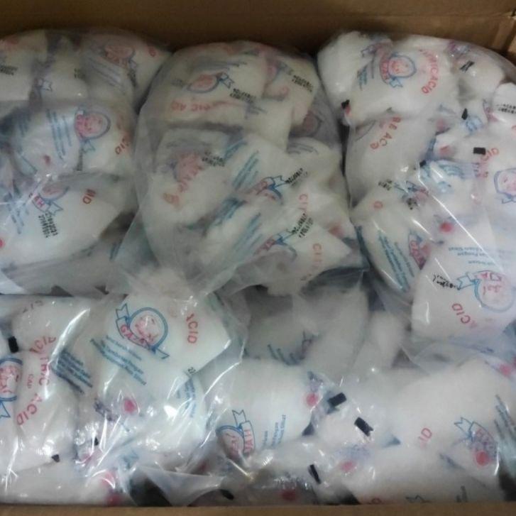 

Trendy citric acid cap gajah 50gr @ 20 bungkus asam citrun pemutih pembersih