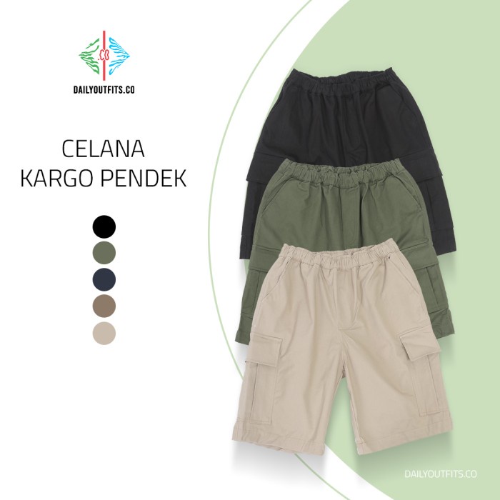 Celana Pria Santai Murah Pants Panjang Laki-laki Distro V9P4 Nyaman Pendek Keren Berkualitas Motif C